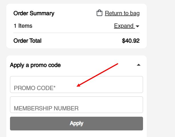 “How to apply a Cheryl's promo code”